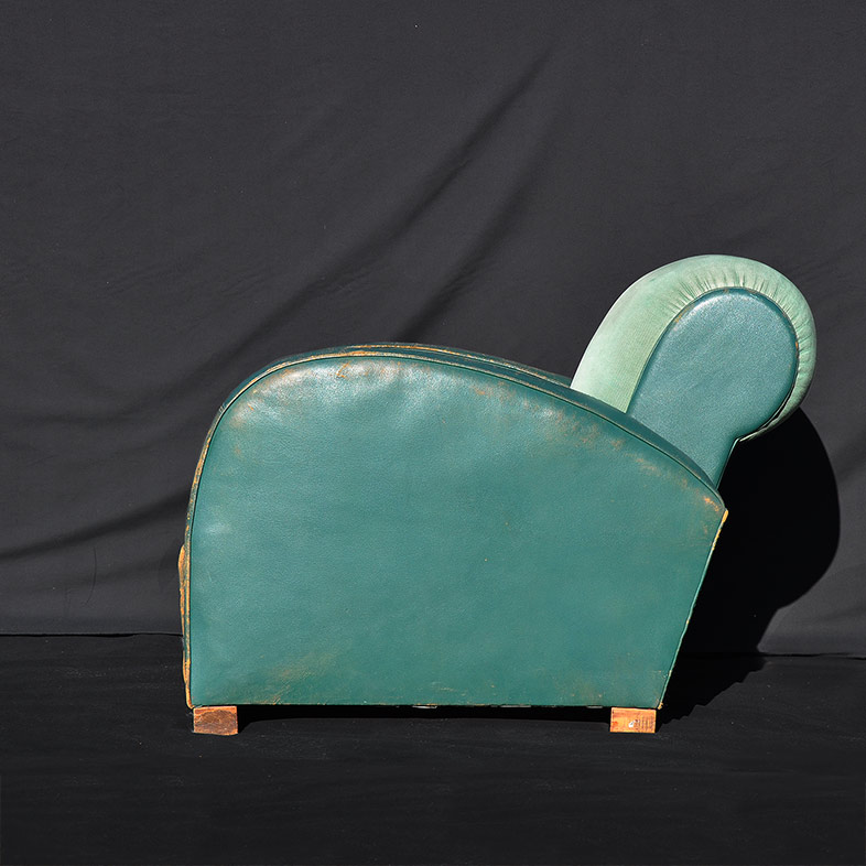 Pair of Art Deco club chairs