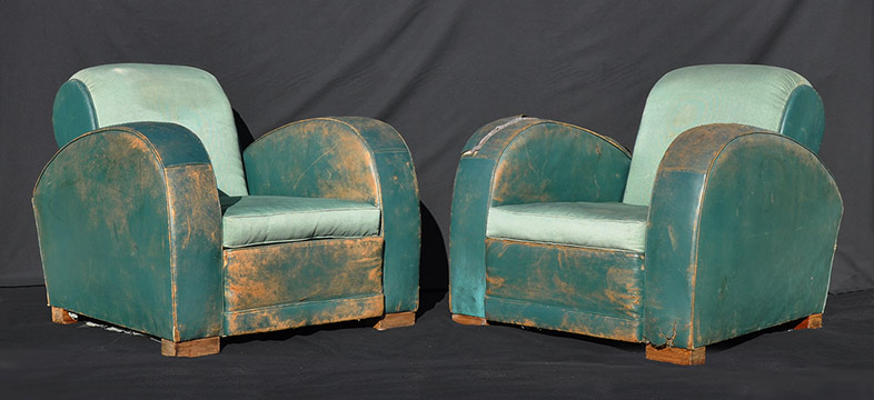 Erton club chair pair