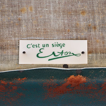 C´est un siège Erton original tag