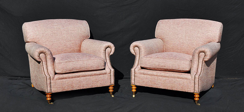 Armchair suite reupholstery