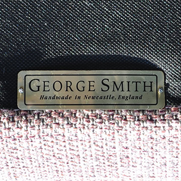 George Smith handmade furniture brand label