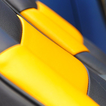 Classic car leather trim colour match