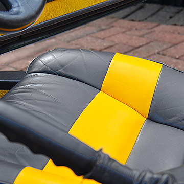 Classic car trim and upholstery restoration