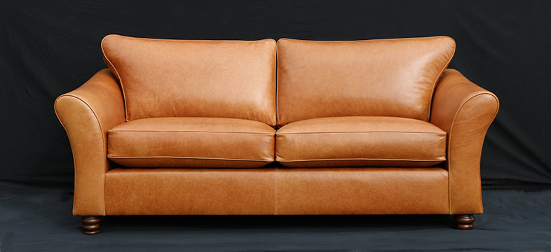 Leather sofa upholstery