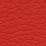 Upholstery leather pigmented red