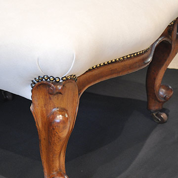 Reupholstery details matter