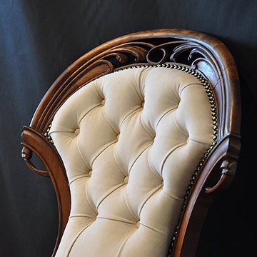 Button back upholstery