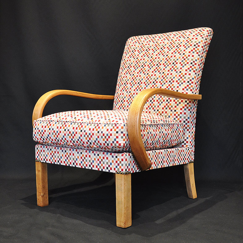 Parker Knoll 713 armchair reupholstered