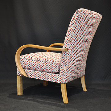 Armchair upholstery