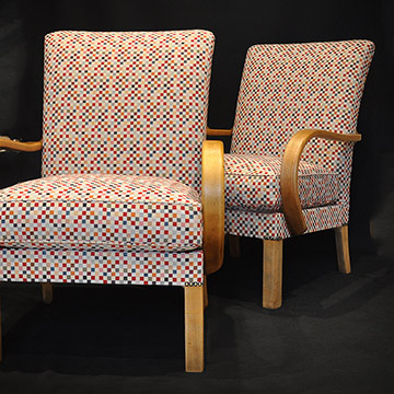 Reupholstery and furniture frame refurbished