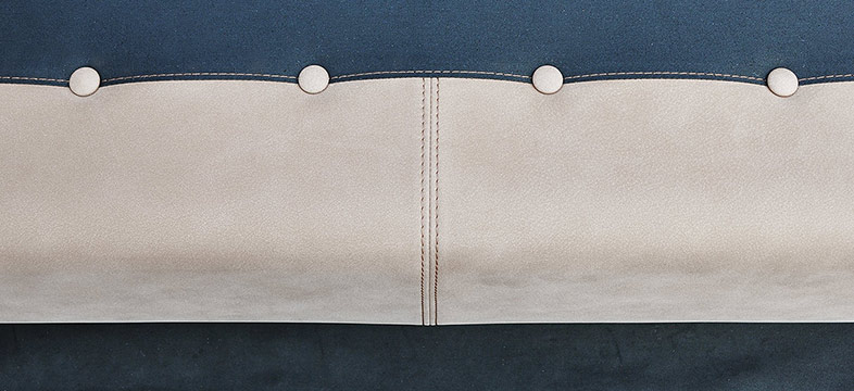 Suede-like velvet leather like nubuck but with semi-aniline performance