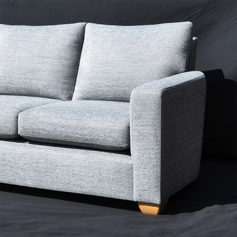 Sofa suite reupholstered