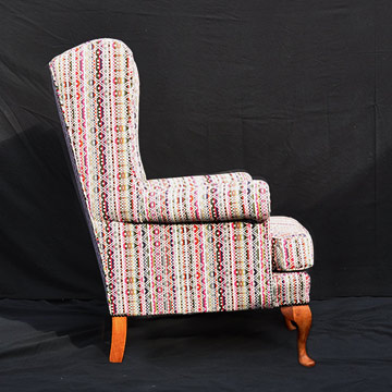 Pattern matching upholstered panels